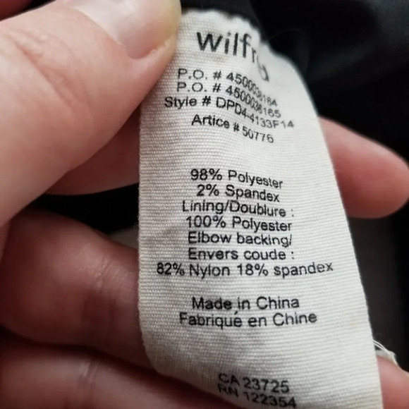 WILFRED  montesson moto biker jacket floral 4 - Picture 4 of 12